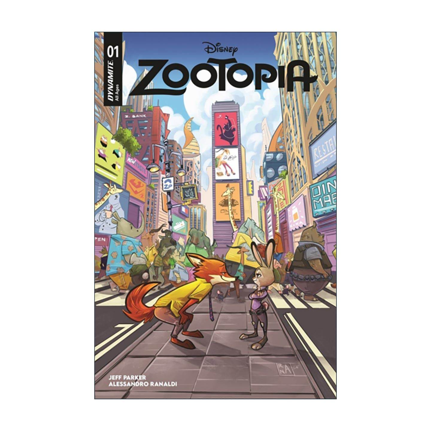 英文原版 Zootopia Vol.1 疯狂动物城漫画 卷一 英文版 进口英语原版书籍