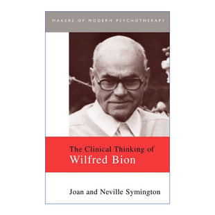 Wilfred 进口英语书籍 The 临床思维 英国精神分析学会主席威尔弗雷德比昂 Bion Thinking Clinical 英文原版 思想等待思想者