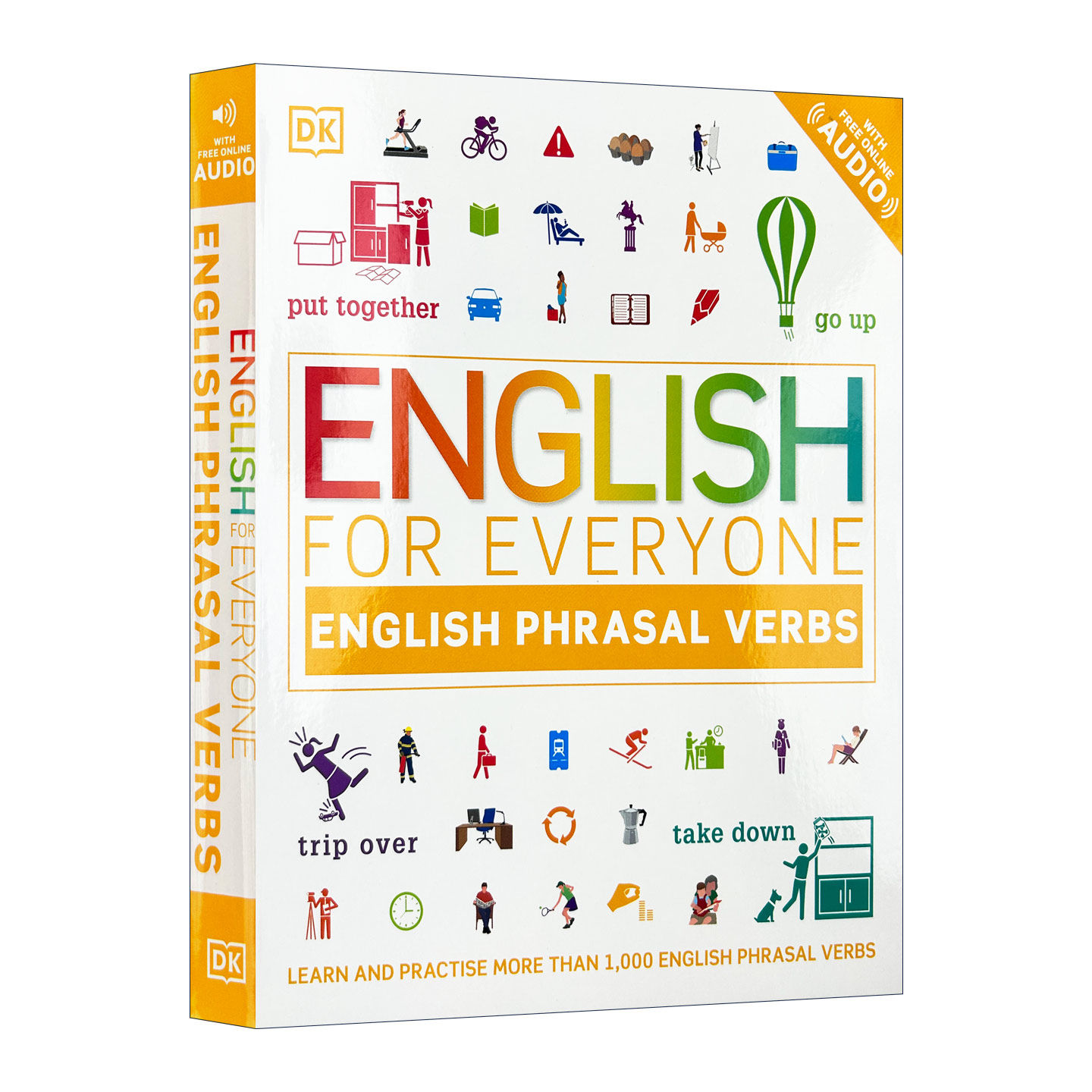 华研原版 DK人人学英语短语动词  英文原版 English for Everyone English Phrasal Verbs外语自学图解工具书 英文版 进口英语书籍