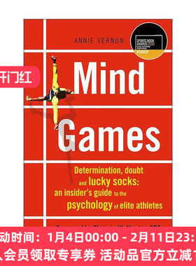 英文原版 Mind Games 心理游戏 成为运动员的心理指南 Annie Vernon 英文版 进口英语原版书籍