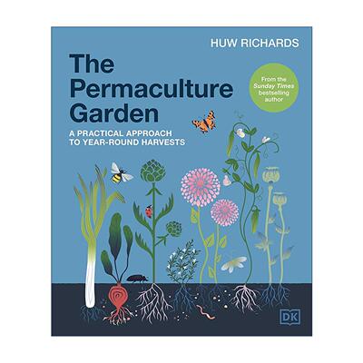 英文原版 The Permaculture Garden DK永续花园 全年丰收的实用指南 精装 英文版 进口英语原版书籍