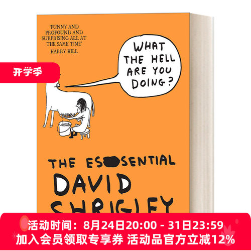 你到底在做什么 英文原版 What The Hell Are You Doing? 英国幽默漫画家大卫 史瑞格里 英文版 进口英语原版书籍
