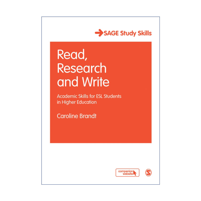 英语作为第二语言学生的学术技巧  英文原版 Read Research and Write 高等教育中的阅读研究与写作指南 英文版 进口英语原版书籍