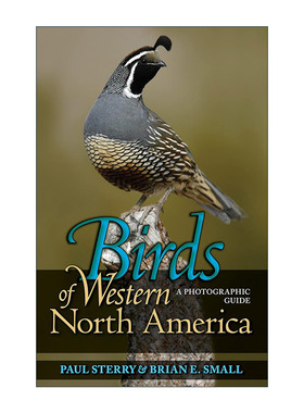 英文原版 Birds of Western North America 北美西部的鸟类 普林斯顿野外指南 Paul Sterry英文版 进口英语原版书籍