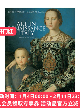 文艺复兴时期意大利的艺术 英文原版 Art in Renaissance Italy Fourth Edition 第四版 英文版 进口英语原版书籍