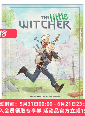 英文原版 The Little Witcher 小巫师 猎魔人衍生漫画 杰洛特抚养希里的故事 精装 Giada Carboni 英文版 进口英语原版书籍