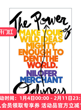 英文原版 The Power of Onlyness 从1到1+ 让你的疯狂想法强大到足以改变世界 Nilofer Merchant 精装 英文版 进口英语原版书籍