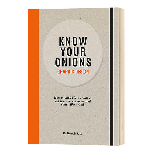 华研原版 精通 平面设计 英文原版 Know Your Onions Graphic Design 进口艺术 英文版 进口英语书籍