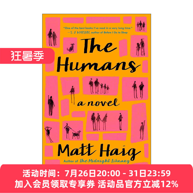 英文原版 The Humans 我遇见了人类 马特海格 英文版 进口英语原版书籍