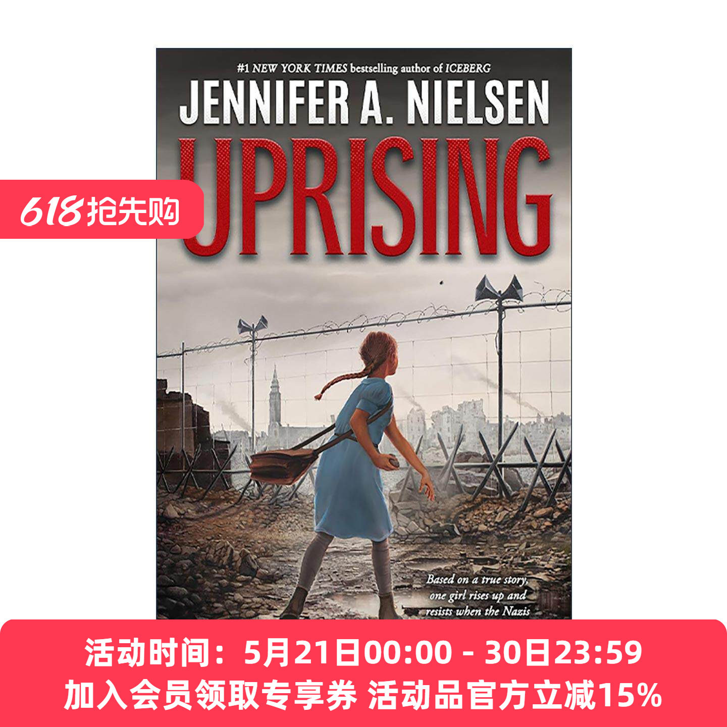 英文原版 Uprising 起义 二战历史小说 精装 詹妮弗 A 尼尔森 英文版 进口英语原版书籍