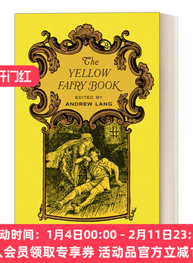 英文原版 The Yellow Fairy Book 安德鲁·朗格经典童话系列 朗格黄色童话 英文版 进口英语原版书籍