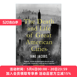 美国大城市的死与生 英文原版 The Death and Life of Great American Cities 简·雅各布斯 城市研究经典名作 英文版 进口英语书