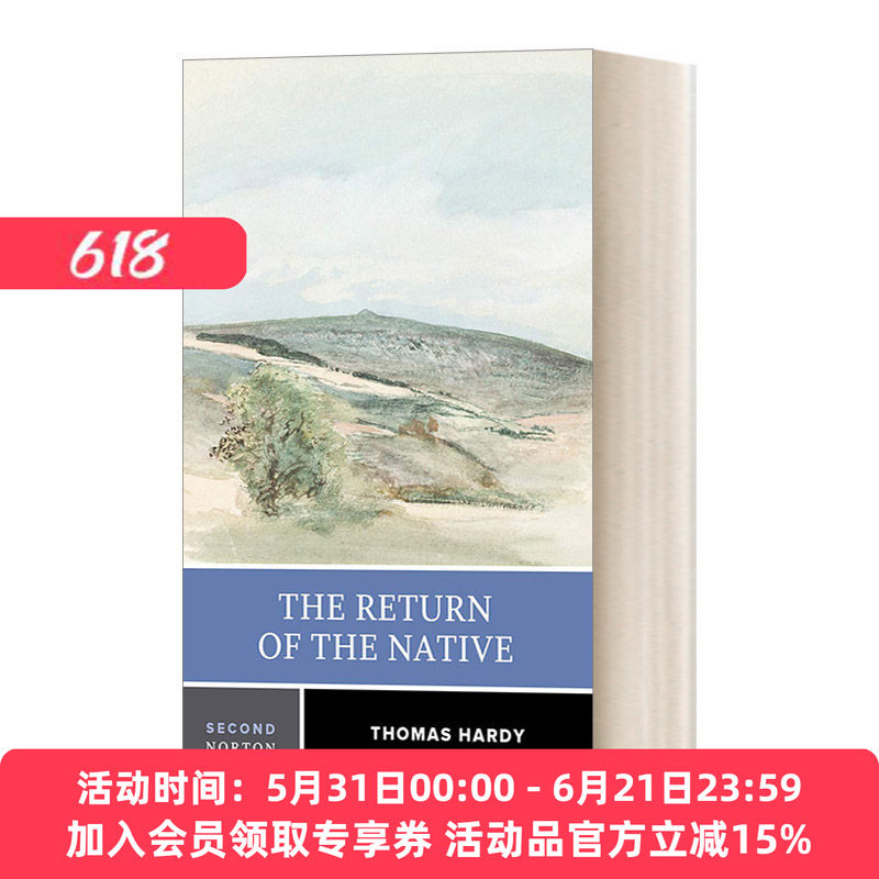 英文原版 The Return of the Native  还乡 诺顿文学解读系列 Norton Critical Edition Editions 英文版 进口英语原版书籍