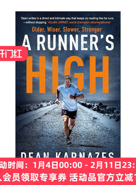 英文原版 A Runner's High 跑者极限 美国超跑运动员迪恩·卡纳泽斯自传 英文版 进口英语原版书籍