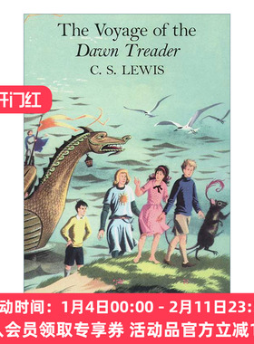 英文原版 The Voyage Of The Dawn Treader 纳尼亚传奇5 黎明踏浪号 经典封面 英文版 进口英语原版书籍