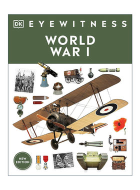 英文原版 DK Eyewitness World War I 目击者系列 第一次世界大战 军事科普百科 英文版 进口英语原版书籍