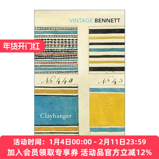 英文原版 Clayhanger 克雷汉格 阿诺德·本涅特小说 五镇系列 英文版 进口英语原版书籍