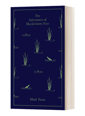 英文原版 The Adventures of Huckleberry Finn 企鹅经典布面精装版 哈克贝利费恩历险记 英文版 进口英语原版书籍