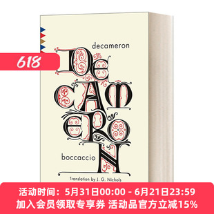 十日谈 英文原版小说 Decameron Vintage Classics 薄伽丘 英文版 进口英语原版书籍