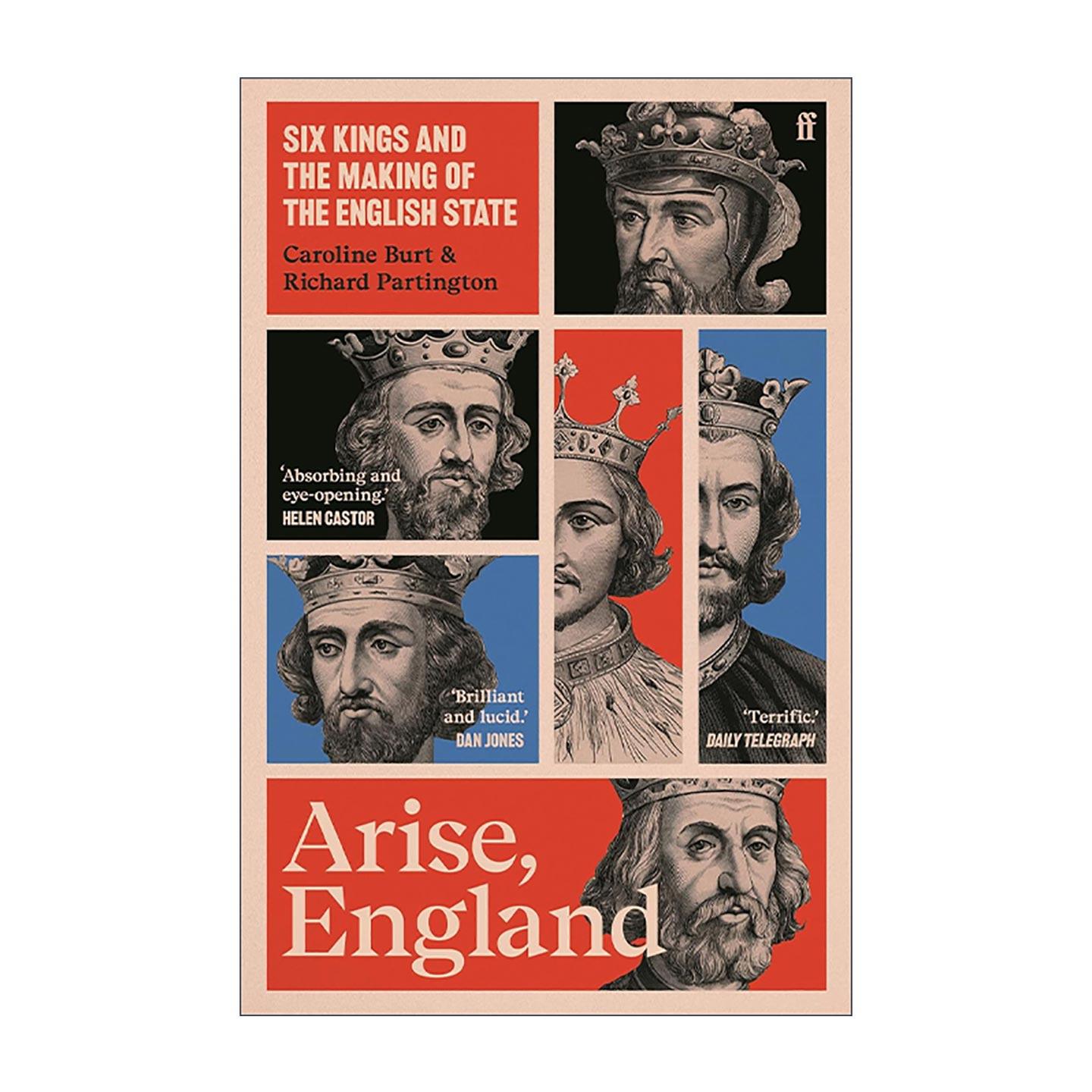 英文原版 Arise England 崛起吧英格兰 六位国王与英国国家的形成 金雀花王朝中世纪英格兰历史 英文版 进口英语原版书籍
