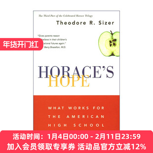 英文原版 Horace's Hope 霍勒斯的希望 什么对美国高中有效 安多佛菲利普斯校长Theodore Sizer 英文版 进口英语原版书籍