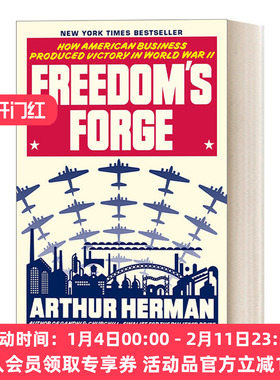 英文原版 Freedom's Forge 拼实业 美国是怎样赢得二战的 豆瓣推荐 Arthur Herman 英文版 进口英语原版书籍