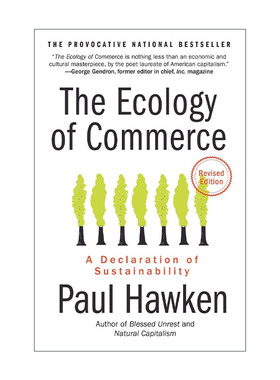 英文原版 The Ecology of Commerce 商业生态学 修订版 可持续发展的宣言 英文版 进口英语原版书籍