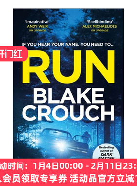 英文原版 Run 逃 惊悚悬疑小说 人生复本作者布莱克·克劳奇 Crouch Blake 英文版 进口英语原版书籍