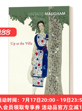 英文原版小说 Up At The Villa 情迷佛罗伦萨 佛罗伦斯月光下 萨默塞特 毛姆 英文版 进口英语原版书籍
