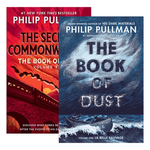 英文原版 The Book of Dust 灰烬之书/尘埃之书三部曲 2册 青少年奇幻冒险小说 黑暗物质三部曲前传 Philip Pullman 英文版 进口书