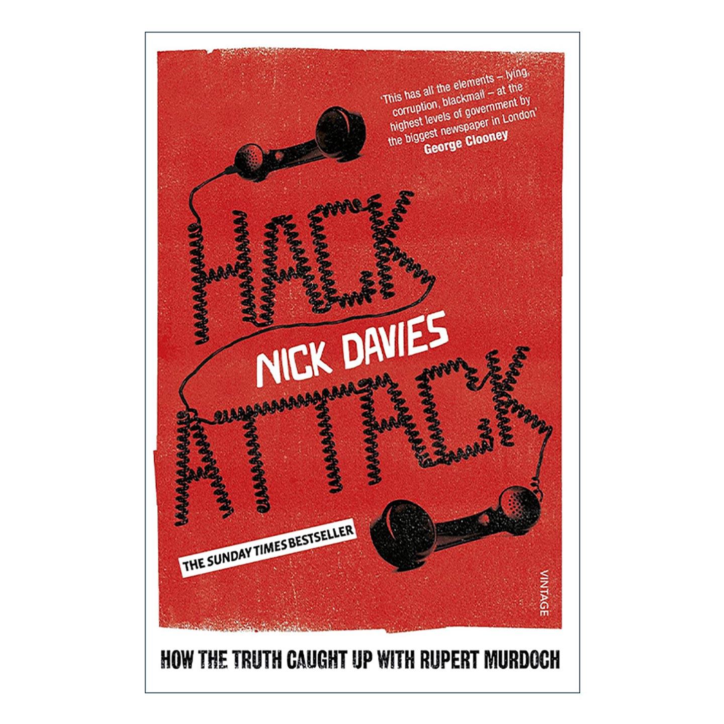 英文原版 Hack Attack 揭秘窃听丑闻 默多克背后的真相追击 Nick Davies 英文版 进口英语原版书籍