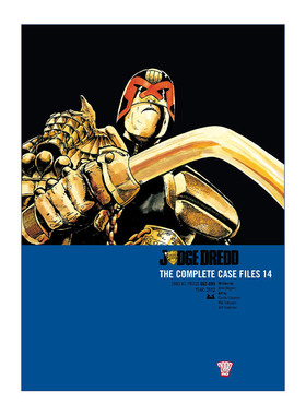 特警判官  英文原版 Judge Dredd Case File 14 漫画合集14 英文版 进口英语原版书籍