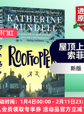 屋顶上的索菲 新版 英文原版 Rooftoppers 卡内基儿童文学奖提名奖 青少年英语课外阅读书籍 英文版 进口原版书