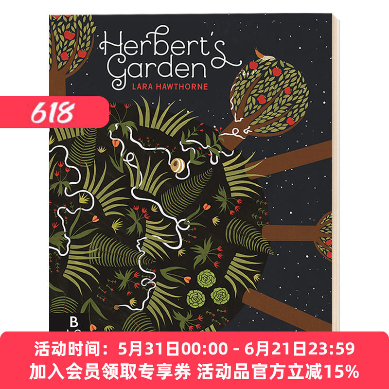 华研原版 赫伯特的花园 英文原版绘本 Herberts Garden 草本植物 英文版进口原版英语书籍 Lara Hawthorne