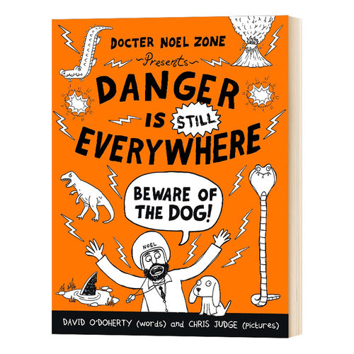 华研原版 胆小鬼日记2 英文原版 Danger is STILL Everywhere Beware of the Dog 危险无处不在 小心狗 英文版 进口英语书籍