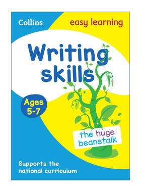 英文原版 Collins Easy Learning Writing Skills Ages 5-7 柯林斯易学儿童写作技巧训练5-7岁 英文版 进口英语原版书籍