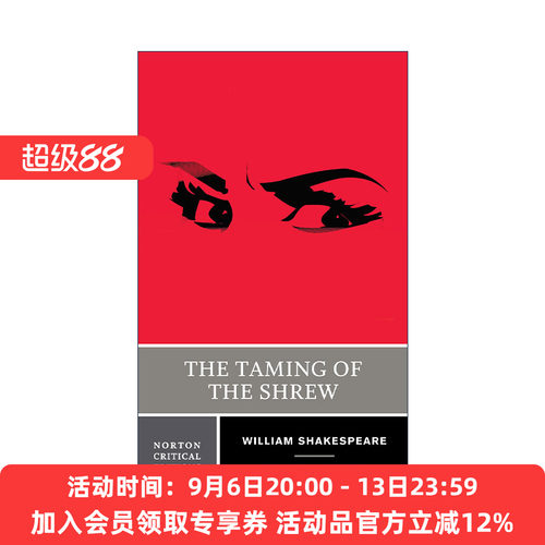 英文原版 The Taming of the Shrew 驯悍记 莎士比亚 诺顿文学解读系列 Norton Critical Editions 英文版 进口英语原版书籍