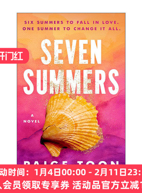英文原版 Seven Summers 七个夏天 女性浪漫小说 Paige Toon 英文版 进口英语原版书籍