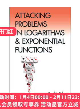 英文原版 Attacking Problems in Logarithms and Exponential Functions 解决对数和指数函数中的问题 数学 进口英语原版书籍