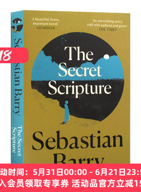 绝密手稿 英文原版小说 The Secret Scripture 塞巴斯蒂安•巴里长篇小说 布克奖提名 英文版 进口英语原版书籍