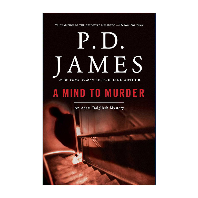 英文原版 A Mind to Murder 谋杀之心 亚当?达格利什侦探系列 当代推理小说女王P.D.詹姆斯 英文版 进口英语原版书籍