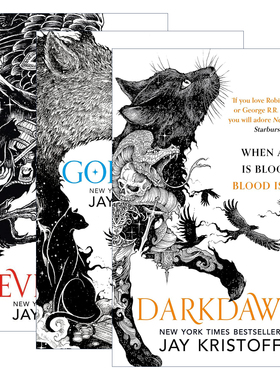 英文原版 Nevernight 杰伊·克里斯多夫 黑夜三部曲3册 畅销青少年奇幻小说 英文版 进口英语原版书籍