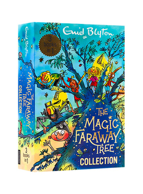 华研原版伊妮德布莱顿魔法树3合1故事集 英文原版 The Magic Faraway Tree Collection 魔法树的人们儿童冒险章节小说进口英语书籍