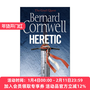 英文原版 The Grail Quest Heretic 伯纳德·康威尔 圣杯传奇3 异端者 畅销历史小说 英文版 进口英语原版书籍