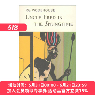 英文原版小说 Uncle Fred In The Springtime 弗雷德叔叔 P.G.伍德豪斯布兰丁斯城堡系列 Everyman精装收藏版 英文版 进口书籍