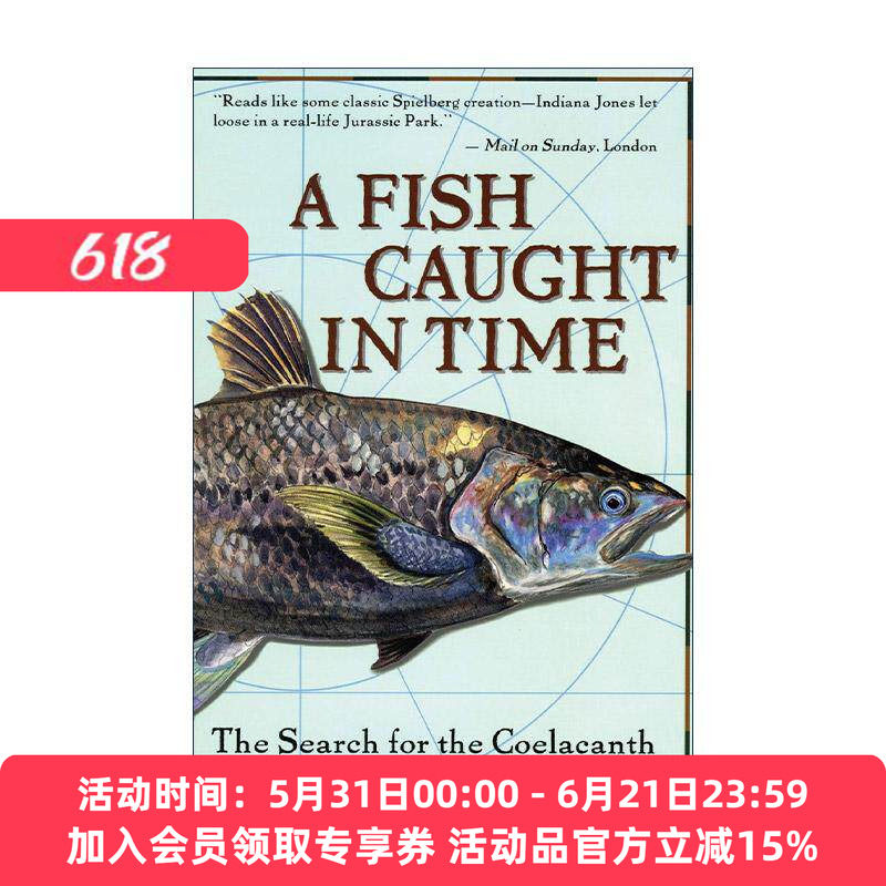 英文原版 A Fish Caught in Time 寻找我们的鱼类祖先 四亿年前的演化之谜 英文版 进口英语原版书籍