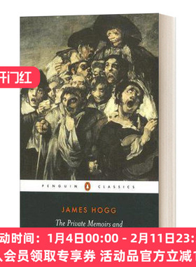 英文原版 The Private Memoirs and Confessions of a Justified Sinner 一个清白罪人的忏悔 詹姆斯·霍格 英文版 进口英语书籍