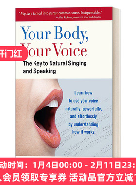 英文原版 Your Body  Your Voice 你的身体 你的声音 自然唱歌和演讲的关键 Theodore Jr Dimon 英文版 进口英语原版书籍