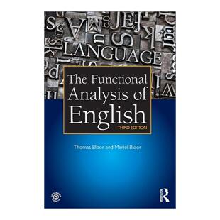 英文原版 The Functional Analysis of English 英语的功能分析 第3版 英文版 进口英语原版书籍