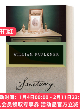 英文原版小说 Sanctuary Vintage International 圣殿 诺贝尔文学奖得主William Faulkner威廉福克纳 英文版 进口英语原版书籍